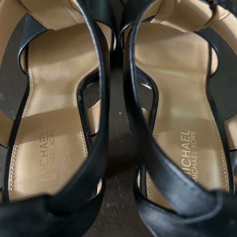 Michael Kors Black Women's Sandals - Picture 3 of 9